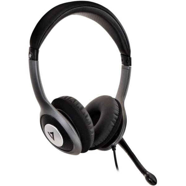 V7 Deluxe USB Stereo Headset – Crystal-Clear Audio for Work & Play - Image 2