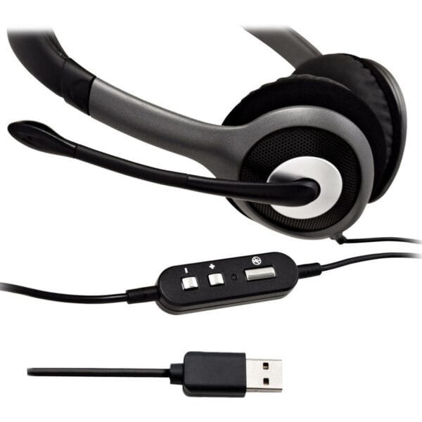 V7 Deluxe USB Stereo Headset – Crystal-Clear Audio for Work & Play - Image 4