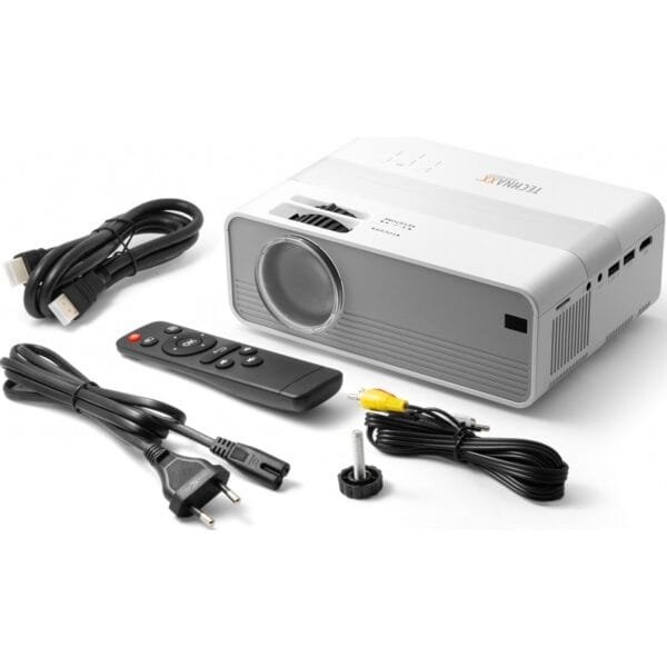 Technaxx TX-127 LCD Projector – High-Definition 720p LED Beamer with HDMI & USB - Image 3